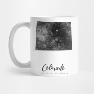 Colorado state map Mug